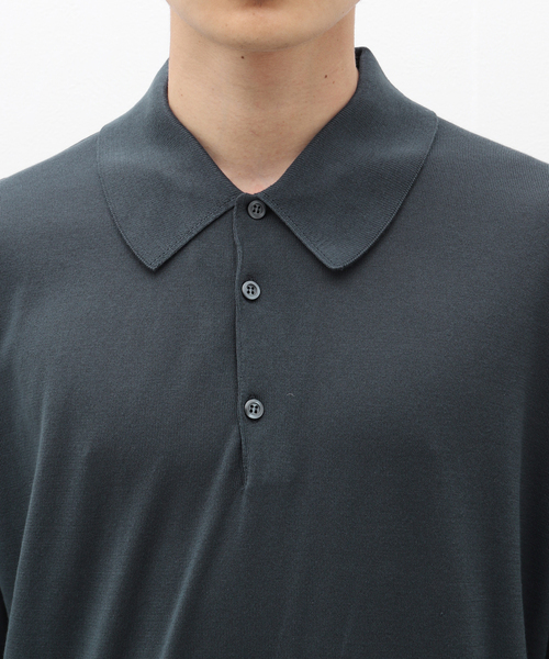 JOHN SMEDLEY(ジョンスメドレー)の「JOHN SMEDLEY (ジョンスメドレー) ISIS(ポロシャツ・メンズ・スミクロ/ネイビー・X-LARGE/LARGE/MEDIUM)」の15枚目の写真