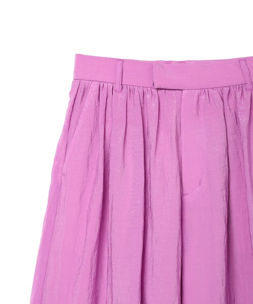 AKIRANAKA（アキラナカ）の「AKIRANAKA(アキラナカ) BRIDGET GATHERED TP PANTS（その他パンツ・レディース・パープル・2）」の3枚目の写真