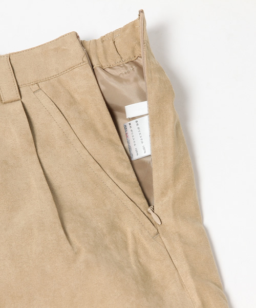 ikka（イッカ）の「スウェードワイドパンツ（その他パンツ・レディース・ブラウン/ベージュ・MEDIUM/LARGE）」の10枚目の写真