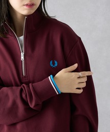 FRED PERRY(tbhy[)́yFRED PERRYzHalf Zip SweatShirt M3574(XEFbg)