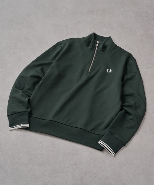 FRED PERRY】Half Zip SweatShirt M3574（スウェット）｜FRED