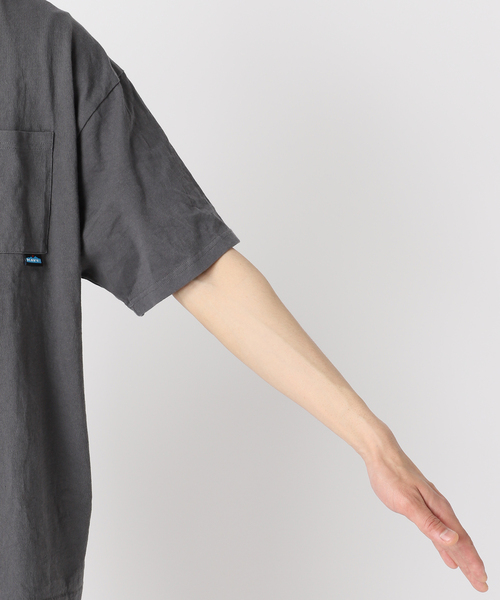KAVU(カブー)の「KAVU / カブー 別注 Memory PKT T-SH(Tシャツ/カットソー・メンズ・ブラック/ホワイト・MEDIUM/LARGE/X-LARGE)」の3枚目の写真