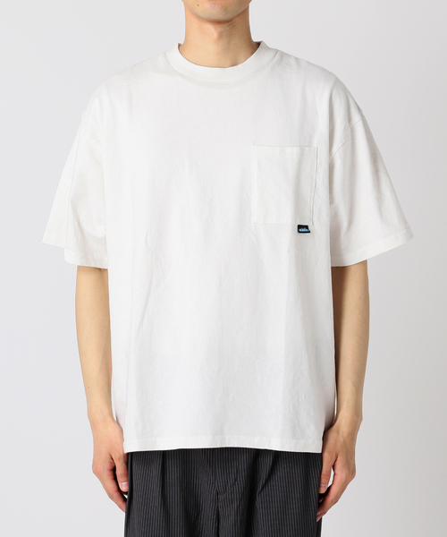 KAVU(カブー)の「KAVU / カブー 別注 Memory PKT T-SH(Tシャツ/カットソー・メンズ・ブラック/ホワイト・MEDIUM/LARGE/X-LARGE)」の9枚目の写真