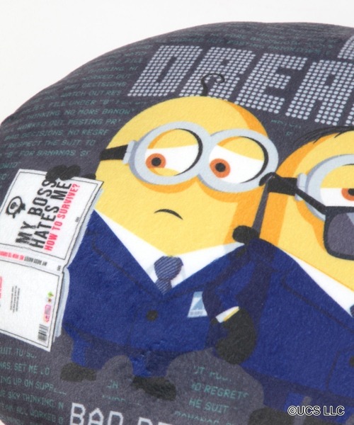 niko and...(ニコアンド)の「【ミニオンズ】コラボ モチモチクッション/スーツ柄(クッション/クッションカバー・レディース・その他3・0)」の4枚目の写真