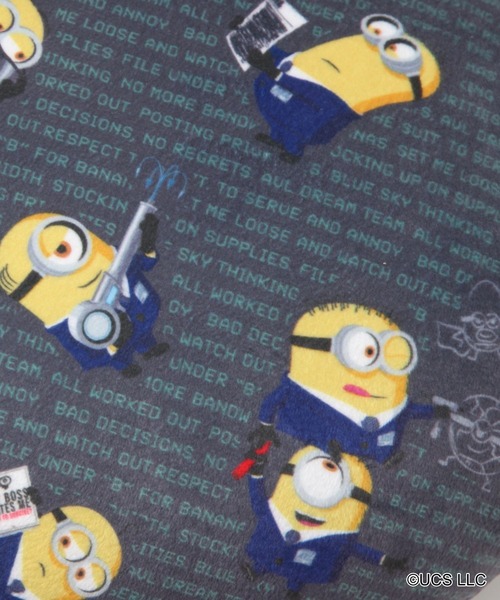 niko and...(ニコアンド)の「【ミニオンズ】コラボ モチモチクッション/スーツ柄(クッション/クッションカバー・レディース・その他3・0)」の8枚目の写真