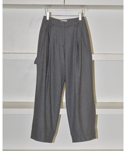 TODAYFUL（トゥデイフル）の「Wool Painter Pants（その他パンツ・レディース・ダークグレー/キャメル・36inch/38inch）」の20枚目の写真