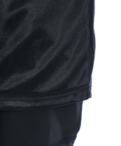 clear（クリア）の「インパン付きリボン台形ミニスカート[着回し力抜群 ガーリー バレエコア]≪再入荷≫（スカート・レディース・ブルー/ブラック/アイボリー・S/M）」の4枚目の写真