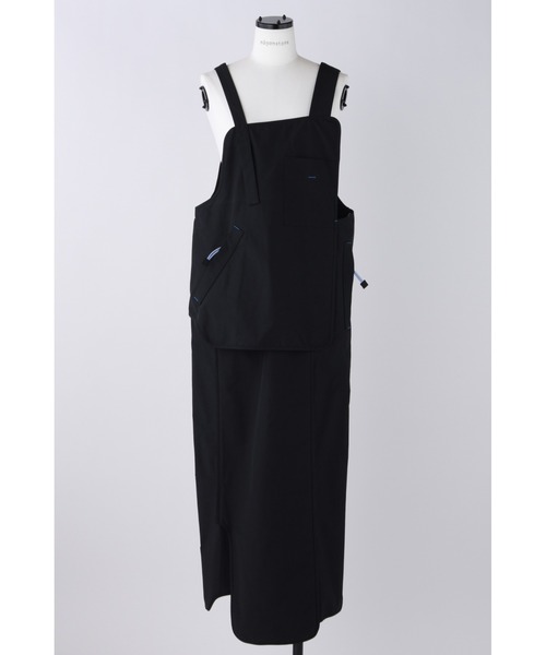 nagonstans（ナゴンスタンス）の「6/4クロス アシンメ Jumper スカート