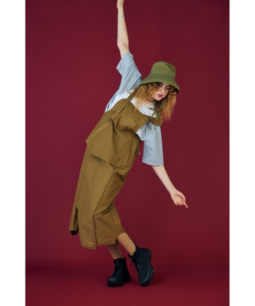 nagonstans（ナゴンスタンス）の「6/4クロス アシンメ Jumper スカート