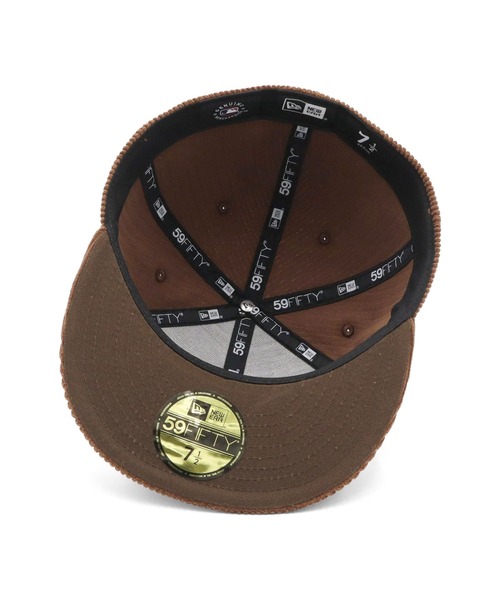 NEW ERA（ニューエラ）の「ニューエラキャップ 59FIFTY MLB コーデュロイ（キャップ・メンズ・ブラック/ネイビー/ベージュ/ブラウン・7 1/4/7 3/8/7 1/2/7 5/8/7 3/4）」の14枚目の写真