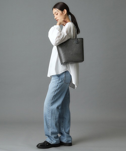 HIROKO HAYASHI(ヒロコハヤシ)の「GIRASOLE(ジラソーレ)トートバッグM(トートバッグ・レディース・ネイビー/ブラック系/ゴールド系/シルバー/ゴールド系3・00)」の19枚目の写真