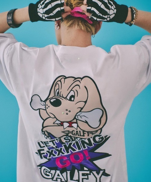 A'GEM/9 × .kom 『GALFY/ガルフィー』 LFG GALFY 半袖Tシャツ（T