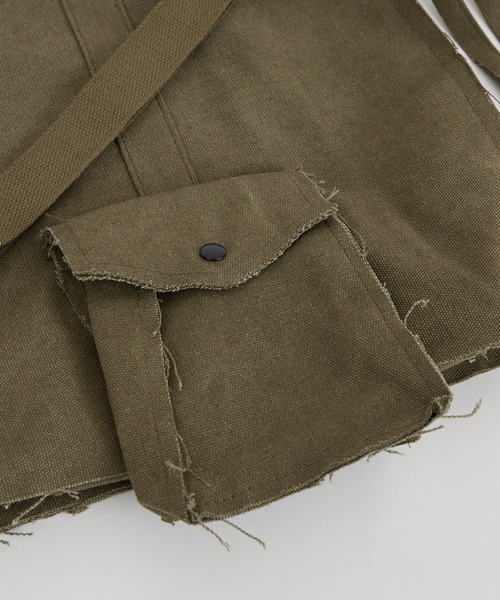 improves(インプローブス)の「2WAY ミリタリー キャンバス トートバッグ(トートバッグ・メンズ・グレー/カーキ・FREE)」の20枚目の写真