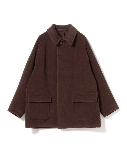 Kaptain Sunshine(キャプテン サンシャイン)の「KAPTAIN SUNSHINE / Short Traveller Coat(ステンカラーコート・メンズ・ブラウン・36/38/40)」の2枚目の写真