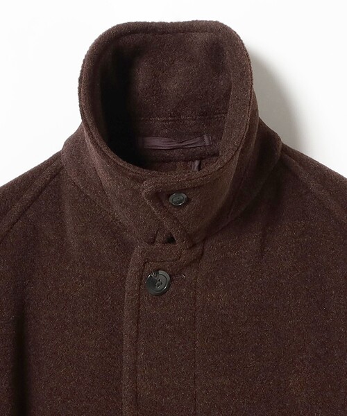 Kaptain Sunshine(キャプテン サンシャイン)の「KAPTAIN SUNSHINE / Short Traveller Coat(ステンカラーコート・メンズ・ブラウン・36/38/40)」の4枚目の写真