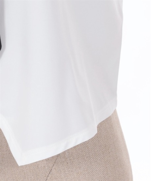 axes femme POETIQUE（アクシーズファムポエティック）の「レースアップデザインシャツ（シャツ/ブラウス・レディース・ホワイト/グレー/ブラック・MEDIUM）」の10枚目の写真