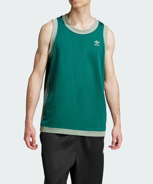 adidas★国内発送★アディカラー モック アイレット ベスト adidas タンクトップ アディカラー モック アイレット ベスト