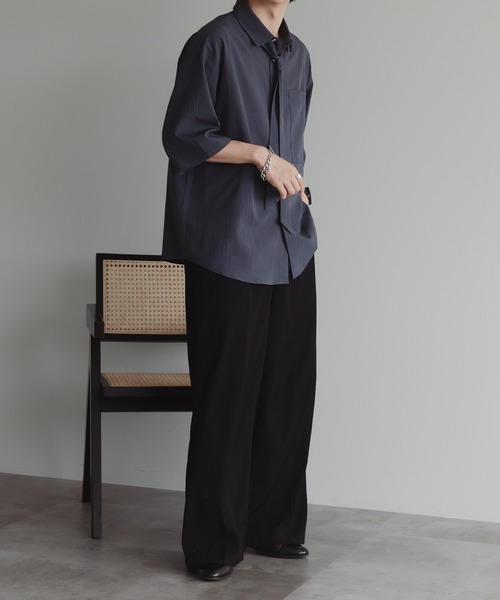 シルバーボタンタイシャツ（シャツ/ブラウス）｜epnok（エプノック）の