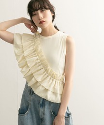 KBF | フリルパーツSETタンクトップ(タンクトップ)
