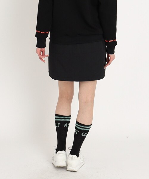 adabat（アダバット）の「◆【ADBT】サイドプリーツ ウエストゴム スカート（スカート・レディース・ベージュ/ブラック・42/40/38/36）」の4枚目の写真