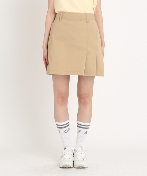 adabat（アダバット）の「◆【ADBT】サイドプリーツ ウエストゴム スカート（スカート・レディース・ベージュ/ブラック・42/40/38/36）」の11枚目の写真