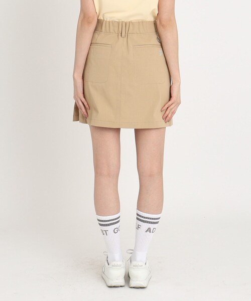 adabat（アダバット）の「◆【ADBT】サイドプリーツ ウエストゴム スカート（スカート・レディース・ベージュ/ブラック・42/40/38/36）」の13枚目の写真
