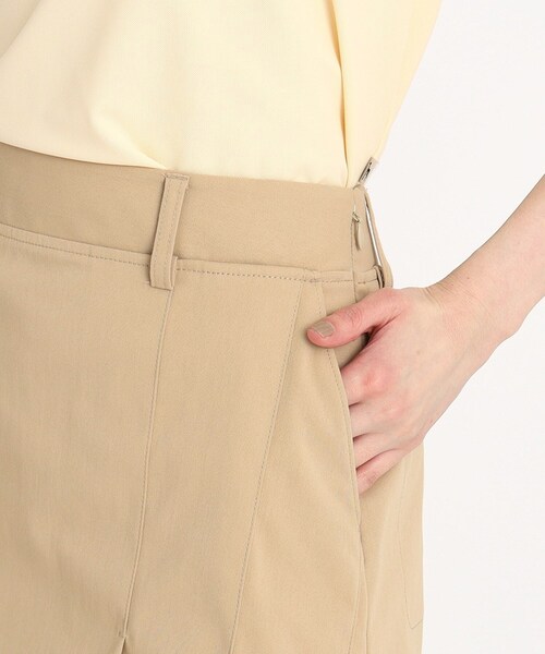 adabat（アダバット）の「◆【ADBT】サイドプリーツ ウエストゴム スカート（スカート・レディース・ベージュ/ブラック・42/40/38/36）」の15枚目の写真