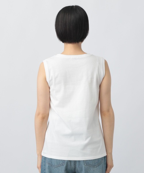 A part by(アパートバイ)の「チュールキャミセット_ノースリーブ(Tシャツ/カットソー・レディース・ライトグレー/ブラック・FREE)」の16枚目の写真