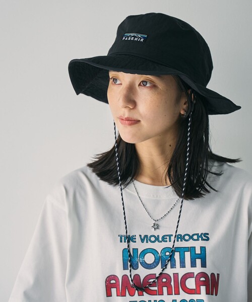 coen(コーエン)の「<Parknik> ナイロンバケットハット(ハット・レディース・ダークグレー/ベージュ/ブラック・FREE)」の1枚目の写真