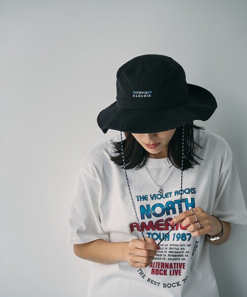 coen(コーエン)の「<Parknik> ナイロンバケットハット(ハット・レディース・ダークグレー/ベージュ/ブラック・FREE)」の13枚目の写真