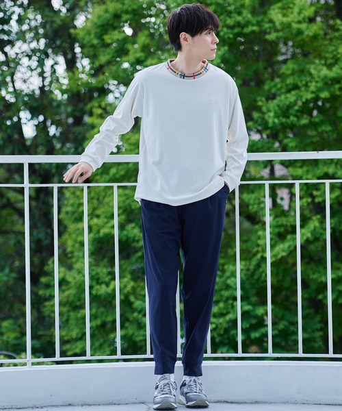 Arnold Palmer(アーノルドパーマー)の「AirFlex スムース シェア パーマー リブ ロングTシャツ(Tシャツ/カットソー・レディース・テラコッタ/ネイビー/アイボリー・L/M/S/XS/LL)」の15枚目の写真