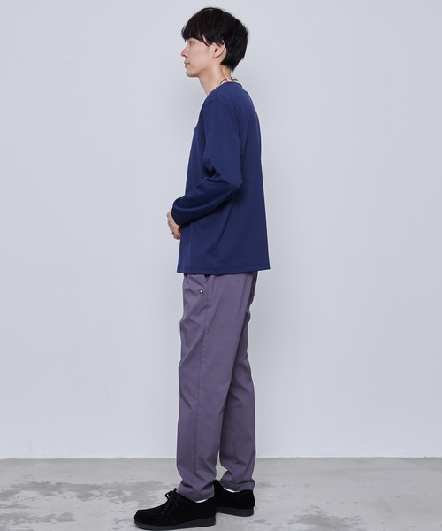 Arnold Palmer(アーノルドパーマー)の「AirFlex スムース シェア パーマー リブ ロングTシャツ(Tシャツ/カットソー・レディース・テラコッタ/ネイビー/アイボリー・L/M/S/XS/LL)」の8枚目の写真