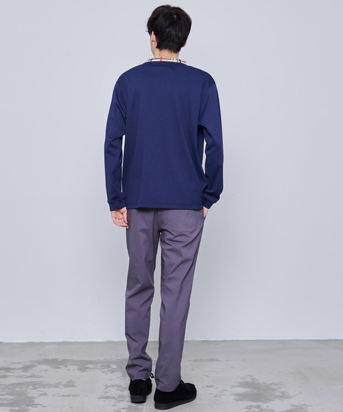 Arnold Palmer(アーノルドパーマー)の「AirFlex スムース シェア パーマー リブ ロングTシャツ(Tシャツ/カットソー・レディース・テラコッタ/ネイビー/アイボリー・L/M/S/XS/LL)」の9枚目の写真