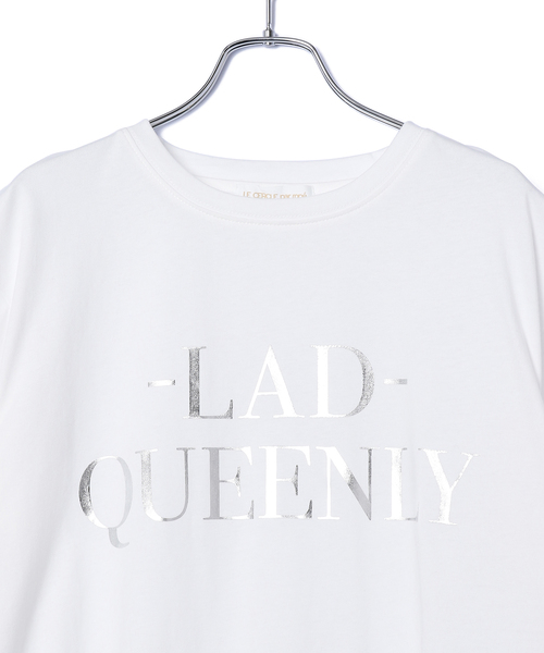 le cercle ADAM ET ROPE'(ルセルクルアダムエロペ)の「ロゴプリントTee(Tシャツ/カットソー・レディース・ホワイト系その他/チャコールグレー/ホワイト系その他2・FREE)」の8枚目の写真
