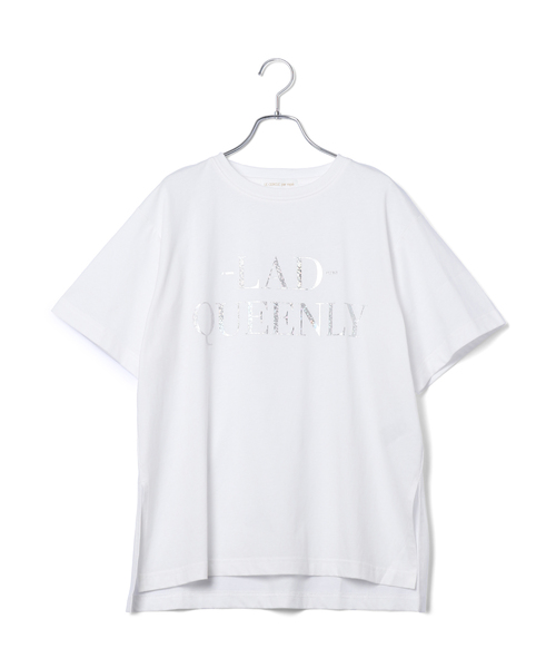 le cercle ADAM ET ROPE'(ルセルクルアダムエロペ)の「ロゴプリントTee(Tシャツ/カットソー・レディース・ホワイト系その他/チャコールグレー/ホワイト系その他2・FREE)」の20枚目の写真