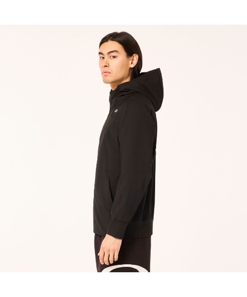 OAKLEY(オークリー)の「オークリー ENHANCE DRY GRID FLEECE JKT 14.0 / ジャケット/フリース/ TRAINING スポーツ・トレーニング/ OAKLEY(その他アウター・メンズ・ブラック/グレー・L/M/S/XL)」の13枚目の写真