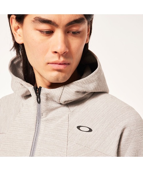 OAKLEY(オークリー)の「オークリー ENHANCE DRY GRID FLEECE JKT 14.0 / ジャケット/フリース/ TRAINING スポーツ・トレーニング/ OAKLEY(その他アウター・メンズ・ブラック/グレー・L/M/S/XL)」の6枚目の写真