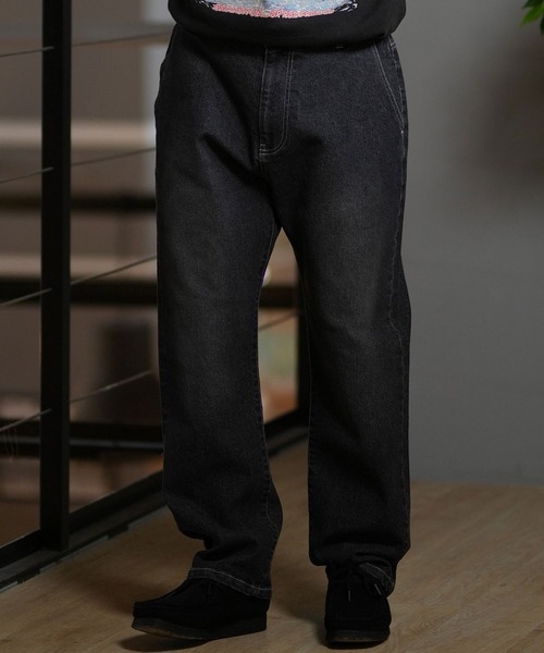 【ムラサキスポーツ限定】DEAR LAUREL/ディアローレル ストレッチデニム ロングパンツ シンプル D24F3103（デニムパンツ）｜ムラサキスポーツ（ムラサキスポーツ）