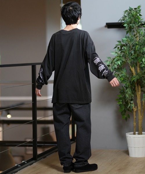 ムラサキスポーツ(ムラサキスポーツ)の「【ムラサキスポーツ限定】DEAR LAUREL/ディアローレル ストレッチデニム ロングパンツ シンプル D24F3103(デニムパンツ・メンズ・ブラック/ブルー・M/L)」の9枚目の写真