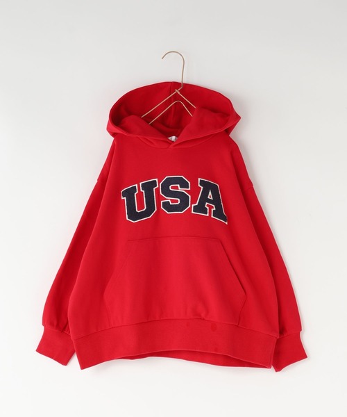 セール】USAロゴフーディ 134382（スウェット）｜LOWRYS FARM