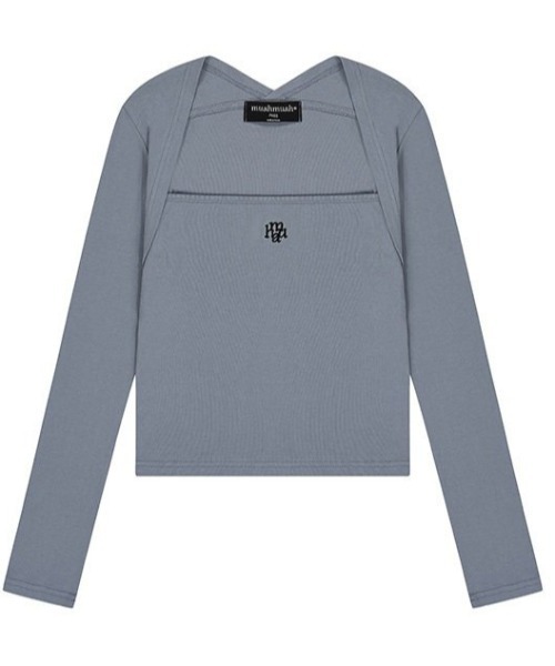 mkwah 様 A'GEM/9 × .kom 『muah muah/ムーアムーア』 LOGO STITCH BOLERO