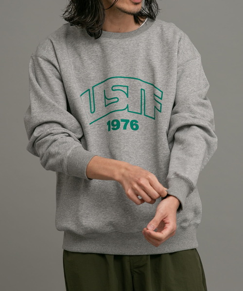 URBAN RESEARCH Sonny Label(アーバンリサーチサニーレーベル)の「『ユニセックス』GEM SPORTSWEAR SWEAT PULLOVER(スウェット・レディース・グレー系その他/ホワイト系その他/ネイビー・MEDIUM/LARGE)」の13枚目の写真