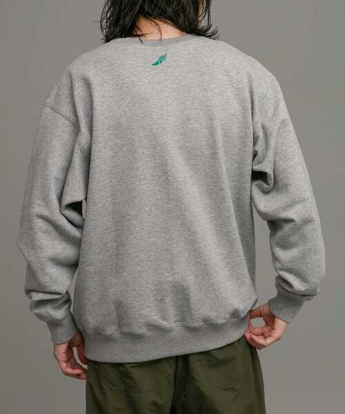 URBAN RESEARCH Sonny Label(アーバンリサーチサニーレーベル)の「『ユニセックス』GEM SPORTSWEAR SWEAT PULLOVER(スウェット・レディース・グレー系その他/ホワイト系その他/ネイビー・MEDIUM/LARGE)」の11枚目の写真