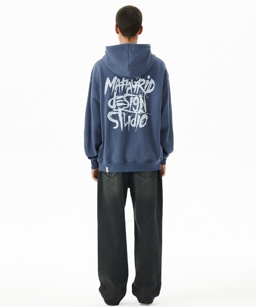 mahagrid/マハグリッド』SLASH LOGO HOODIE/スラッシュロゴ プル