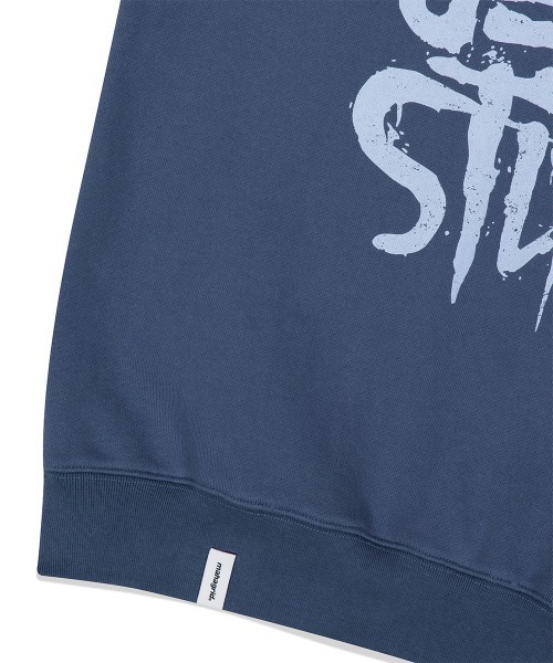 MAHAGRID(マハグリッド)の「『mahagrid/マハグリッド』SLASH LOGO HOODIE/スラッシュロゴ プルオーバーパーカー(パーカー・レディース・アイボリー/ブラック/ネイビー・M/L/S)」の12枚目の写真