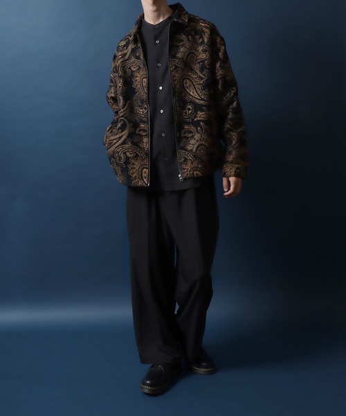 セール】2025AW新色追加 Gobelin Weaving Paisley Pattern Blouson