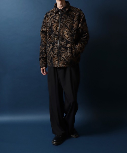 総刺繍★ヴィンテージ　ジャケット　ゴブラン織り　ペイズリー ANPAS（アンパス）の「2025AW新色追加 Gobelin Weaving Paisley