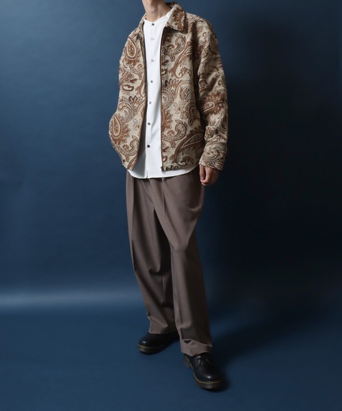 セール】2025AW新色追加 Gobelin Weaving Paisley Pattern Blouson