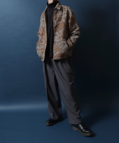 セール】2025AW新色追加 Gobelin Weaving Paisley Pattern Blouson
