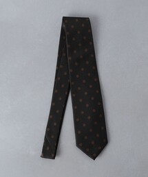 プリント ドット ネクタイ